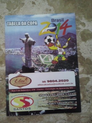 TABELA DE JOGOS COPA DO M...