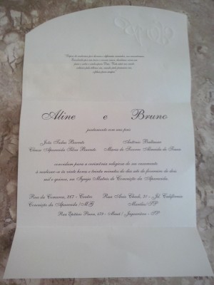 CONVITE DE CASAMENTO - 0512