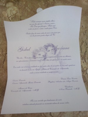 CONVITE DE CASAMENTO - 0510