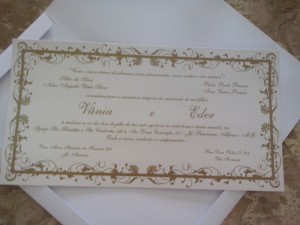 CONVITE DE CASAMENTO - 0551