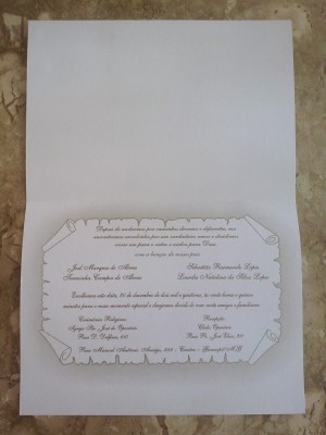 CONVITE DE CASAMENTO - 0514