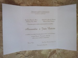 CONVITE DE CASAMENTO - 0513