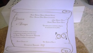 Convite de Casamento - 0332