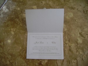 Convite de Casamento - 0055