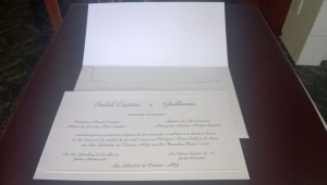 Convite de Casamento - 0306