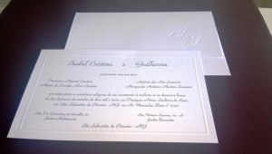Convite de Casamento - 0306