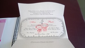 Convite de Casamento - 0324