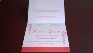 Convite de Casamento - 0313
