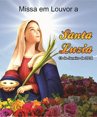 Lembrança de Santa Luzia - 0468 - Gráfica Ottoni