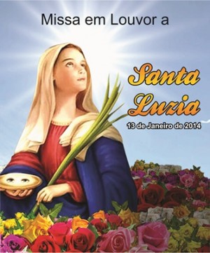 Lembrança de Santa Luzia ...